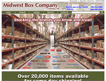 Tablet Screenshot of midwestbox.shoppkg.com
